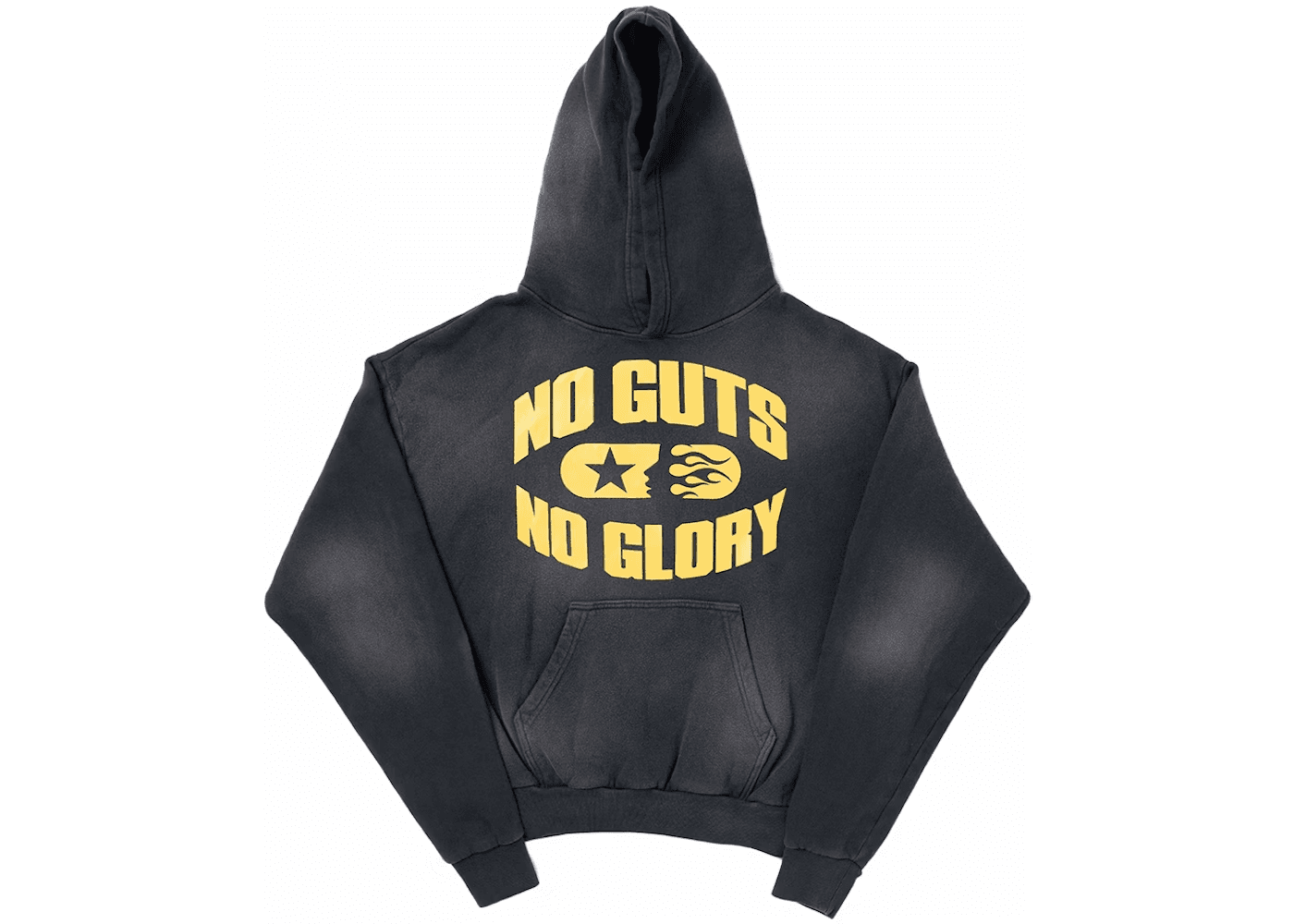 Hellstar No Guts No Glory Hoodie Black - OopBuy Spreadsheet