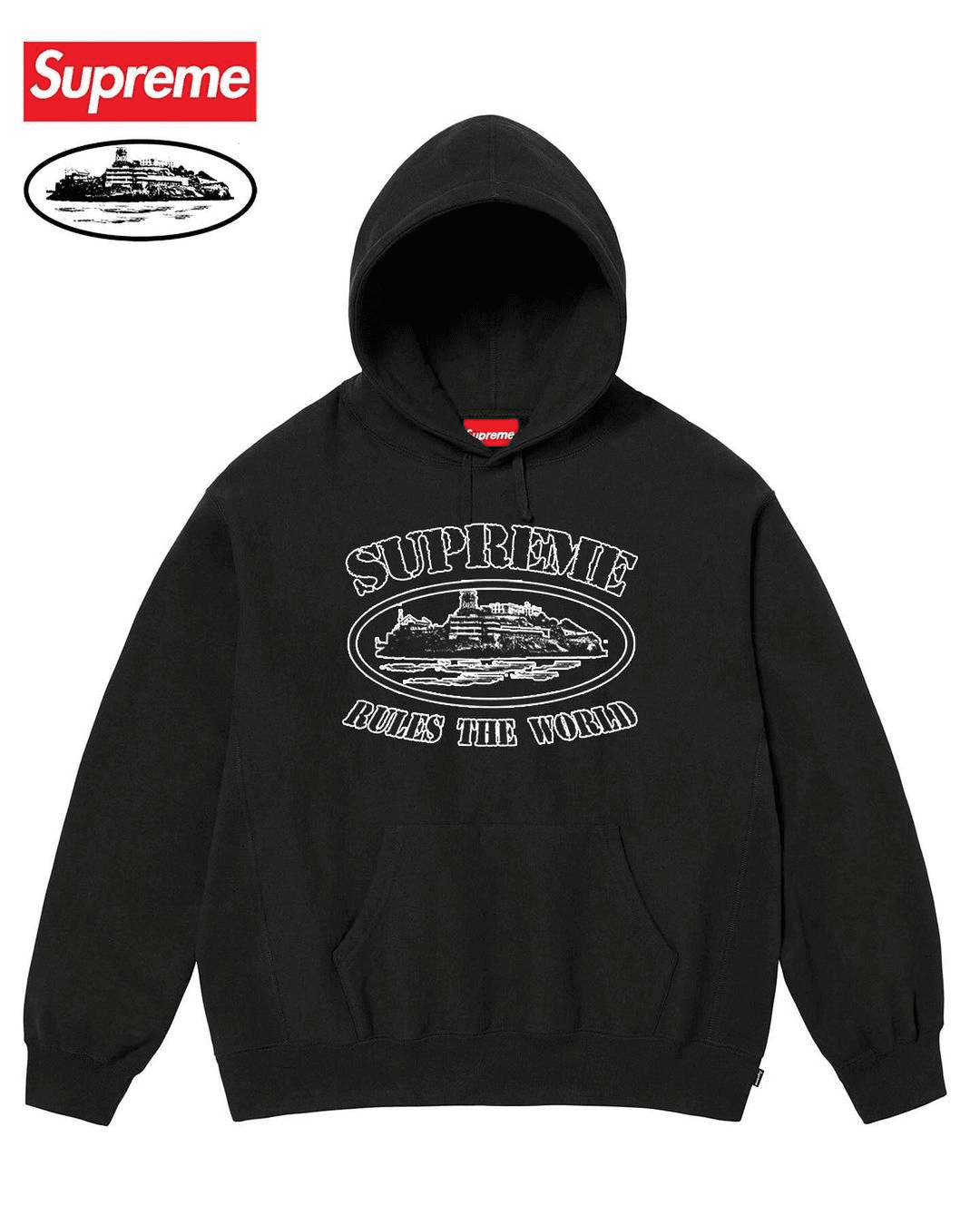 Supreme x Corteiz hoodie - OopBuy Spreadsheet
