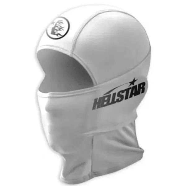 Hellstar logo Balaclava White/Black