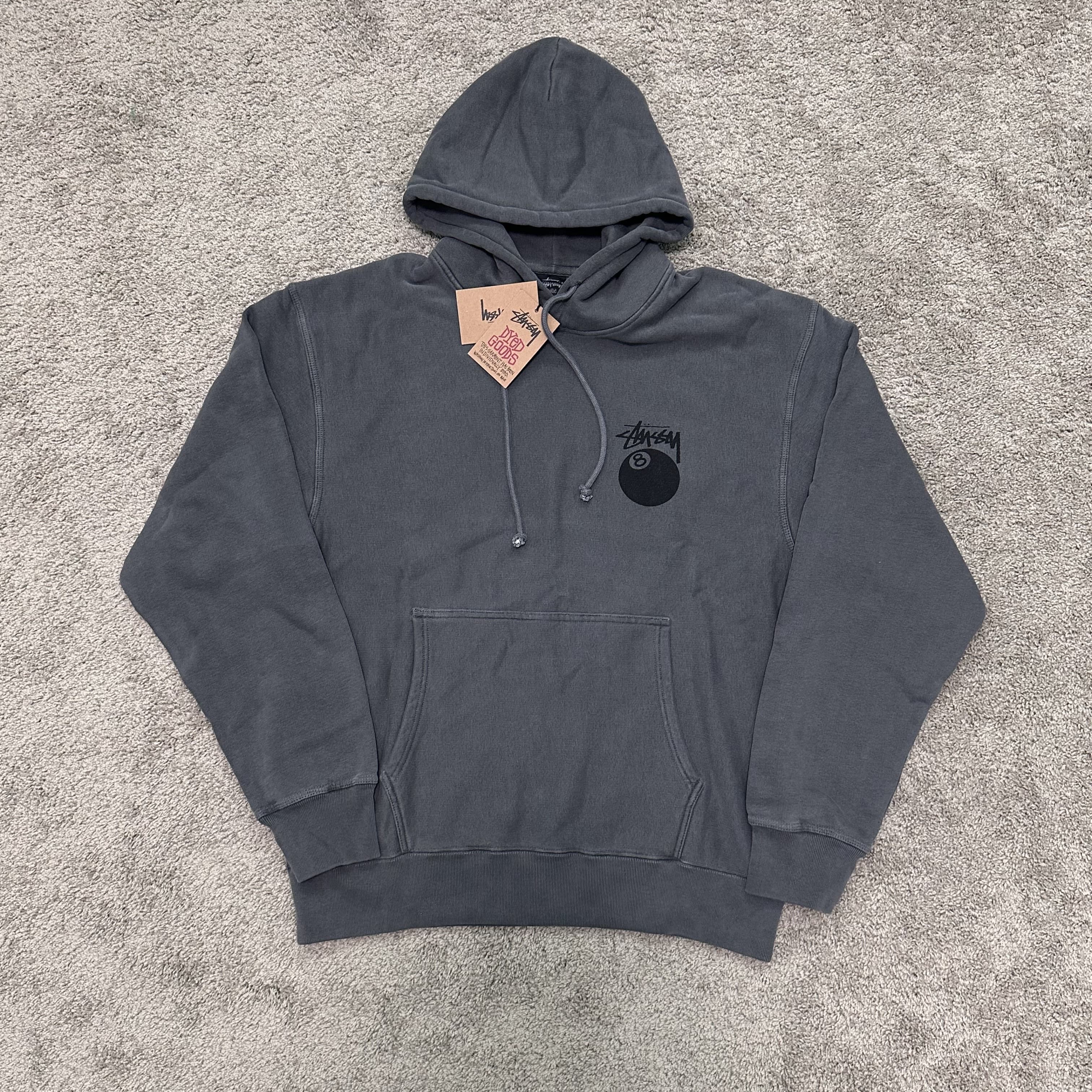 Stussy 8Ball Pig. Dyed Hoodie - OopBuy Spreadsheet