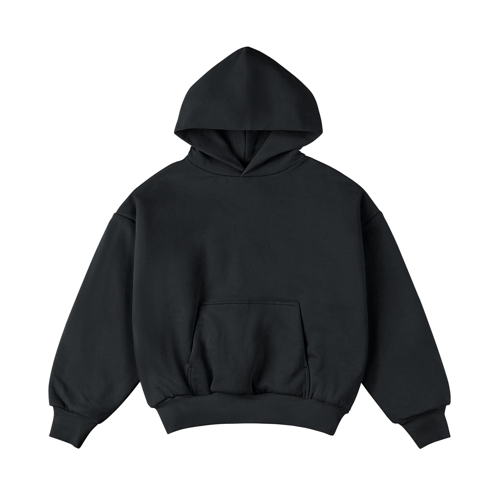 IDLT 400gX2 heavy double-layer profile short hoodie thickened drop-shoulder sweater trendy big talker Street men and women ins - OopBuy Spreadsheet