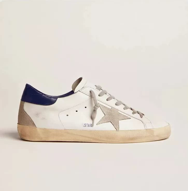 Korean version of the 2024 new genuine leather dirty shoes for women with heightened inner shoes with stars, dirty shoes, old SUPER sneakers for women