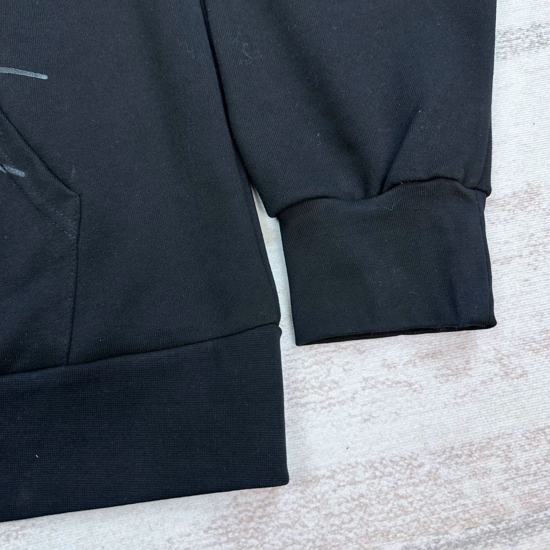 New autumn and winter rose red printed sweatshirt