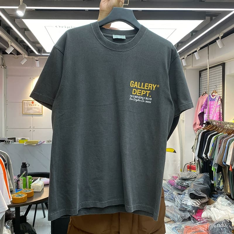 European and American street summer car cartoon washed old retro short-sleeved T-shirt men and women loose casual trendy brand half-sleeved t - OopBuy Spreadsheet