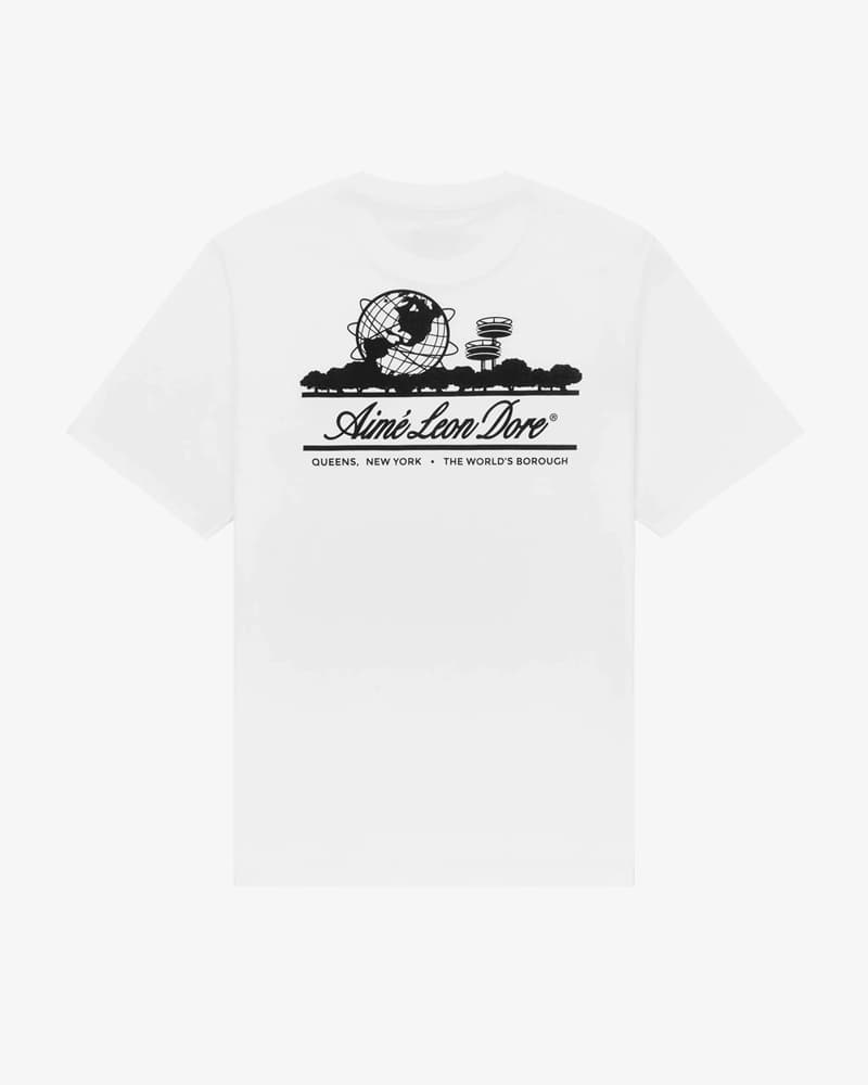 AimeLeoDore New York park Earth instrument classic fashion brand LOGO short sleeve T-shirt VIBE style - OopBuy Spreadsheet