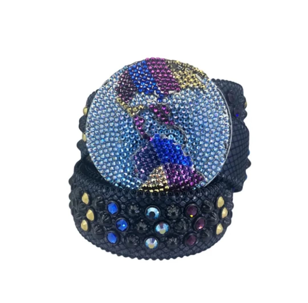 Hip-hop style, rhinestones, punk style belt. - OopBuy Spreadsheet