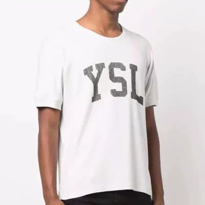 Hot all over the network youth transparent popular round neck printed casual straight letter short sleeves - OopBuy Spreadsheet