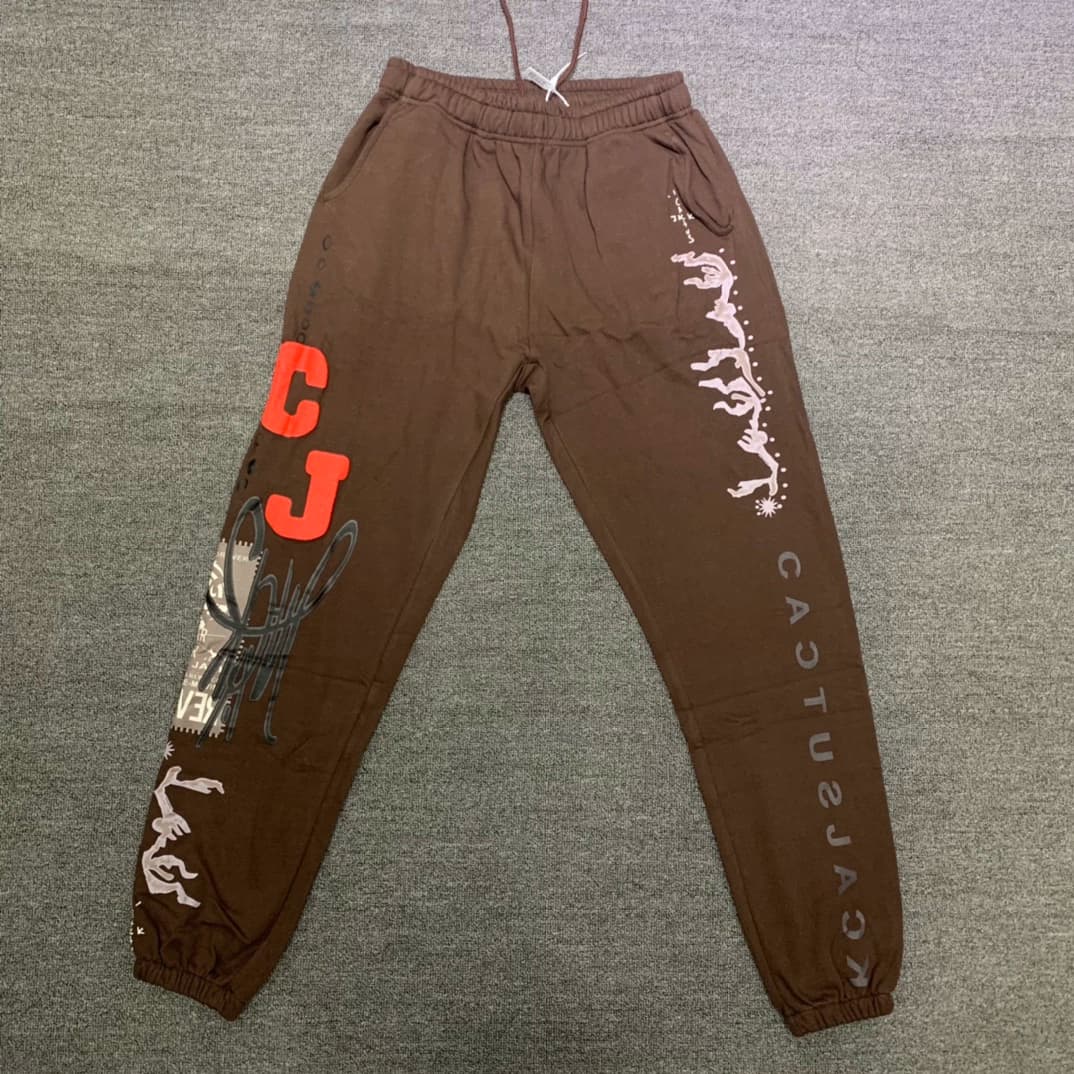 2022 Travis Scott Cactus Jack Grin CJ flare Pants for men and women - OopBuy Spreadsheet