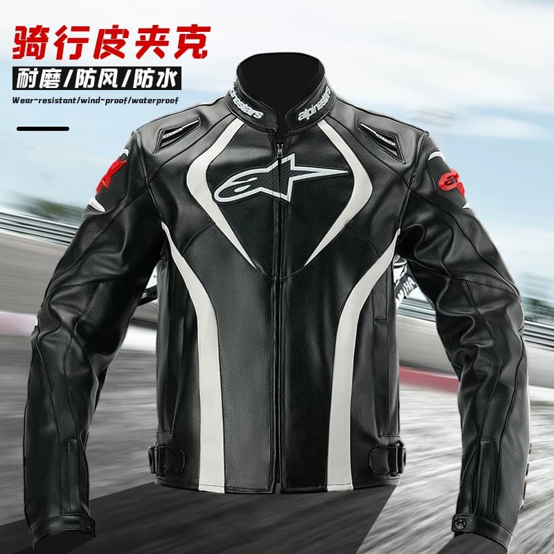 Motorcycle riding suit racing suit windproof motorcycle suit leather jacket four seasons waterproof and anti-fall motorcycle travel rider suit men - OopBuy Spreadsheet