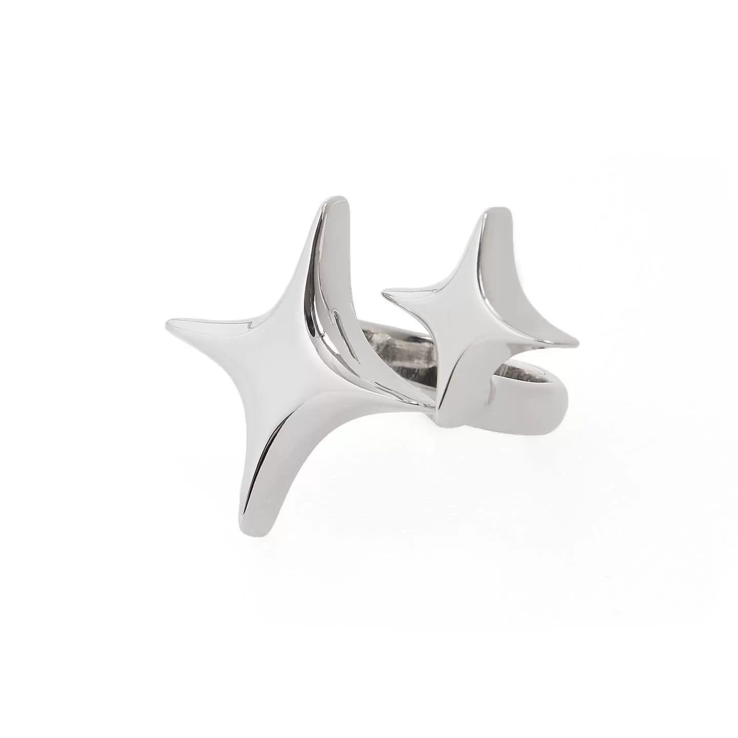 Fe3cSS21 bling bling ring star ring silver fine-tunable - OopBuy Spreadsheet