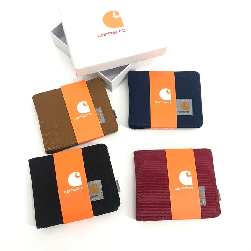 Carhartt WIP solid color wallet wallet simple hip-hop canvas bag small card holder for men and women - OopBuy Spreadsheet