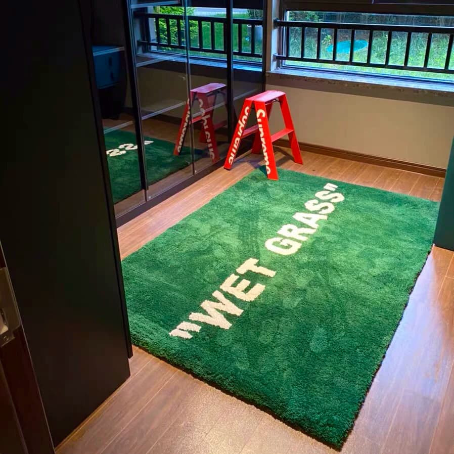 Wet Grass Rug