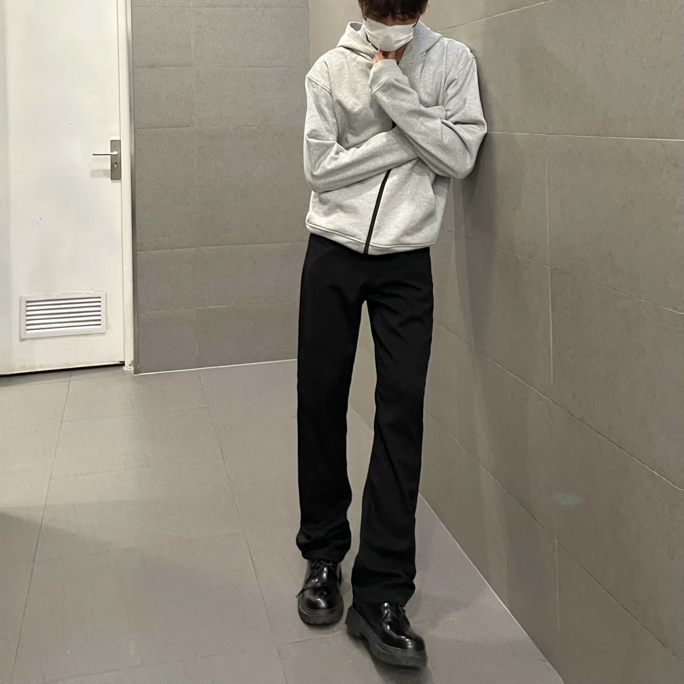 Independent vujade style flared trousers versatile casual trousers kenijima straight trousers men's cleanfit - OopBuy Spreadsheet