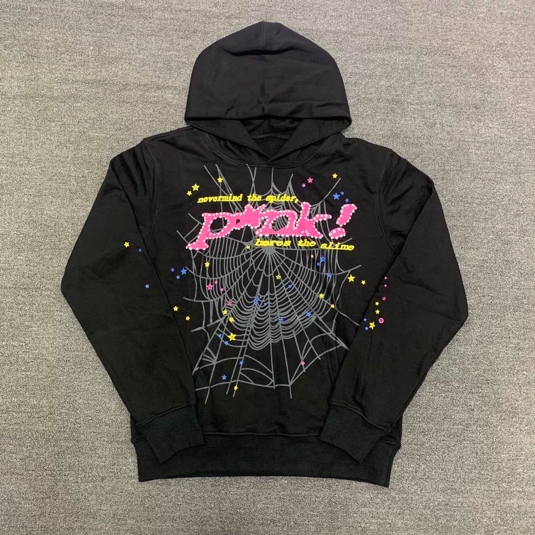 Young Thug Sp5der 555555 Pink Hoodie