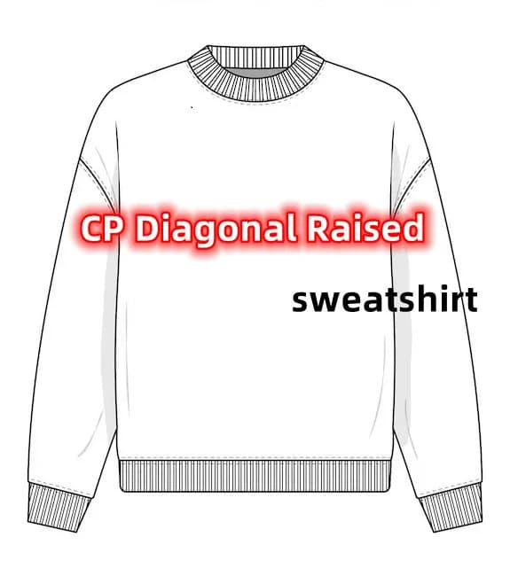 CPReps #ProID001 CP DIASED Fleece Sweatshirt CP
