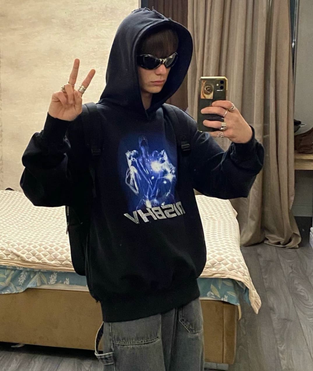 Msbhv 2001 Polizei Print Hoodie 460g - OopBuy Spreadsheet