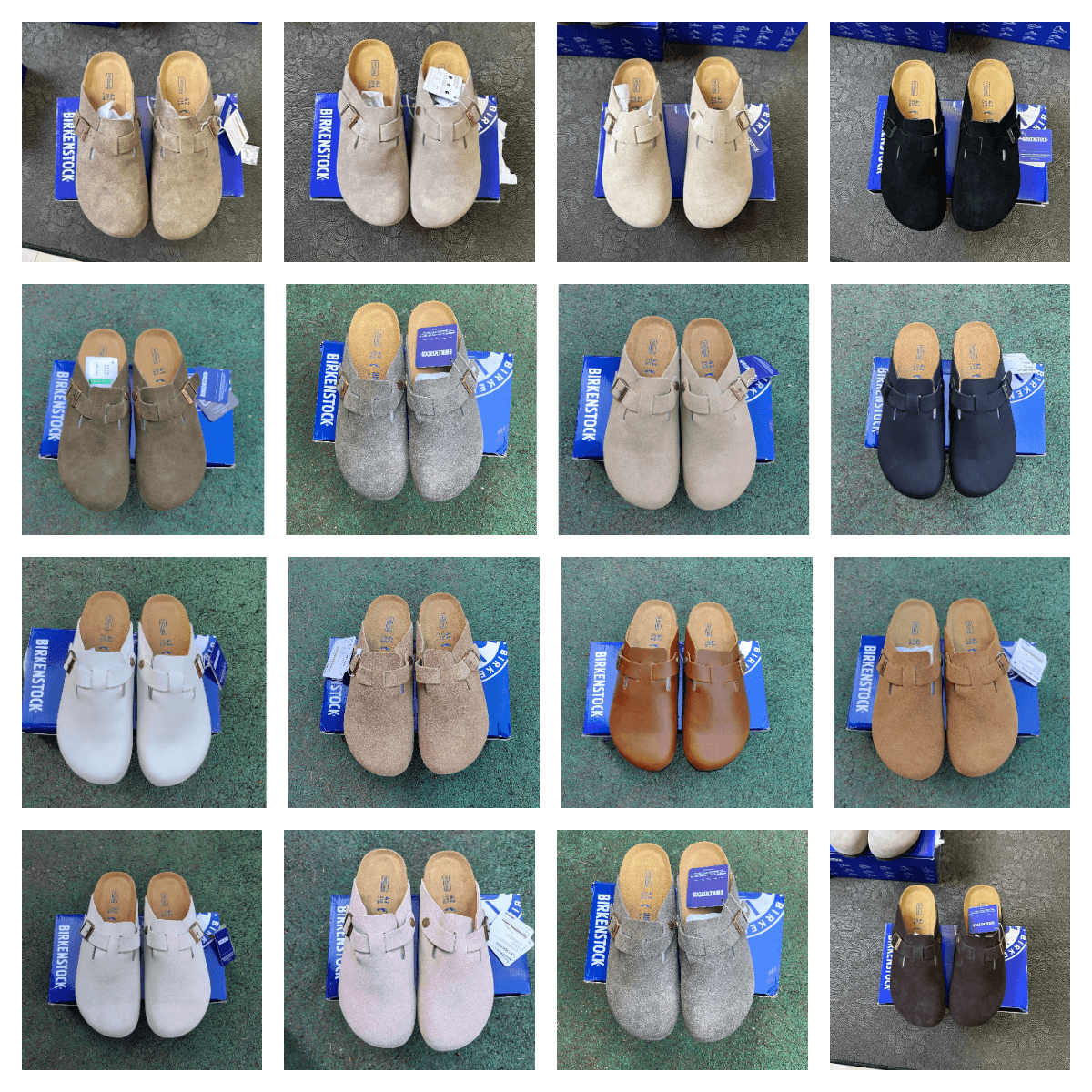 Bir-kens-tock lightweight casual closed toe slippers 2024 most popular slippers series color collection - OopBuy Spreadsheet