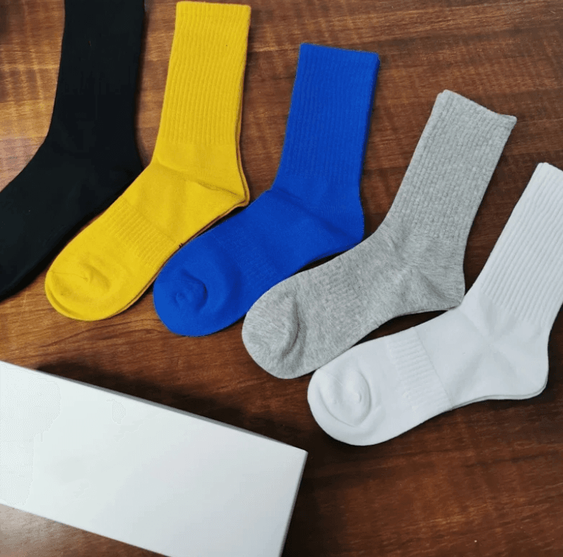 High quality yellow and blue long socks boxed cotton socks - OopBuy Spreadsheet