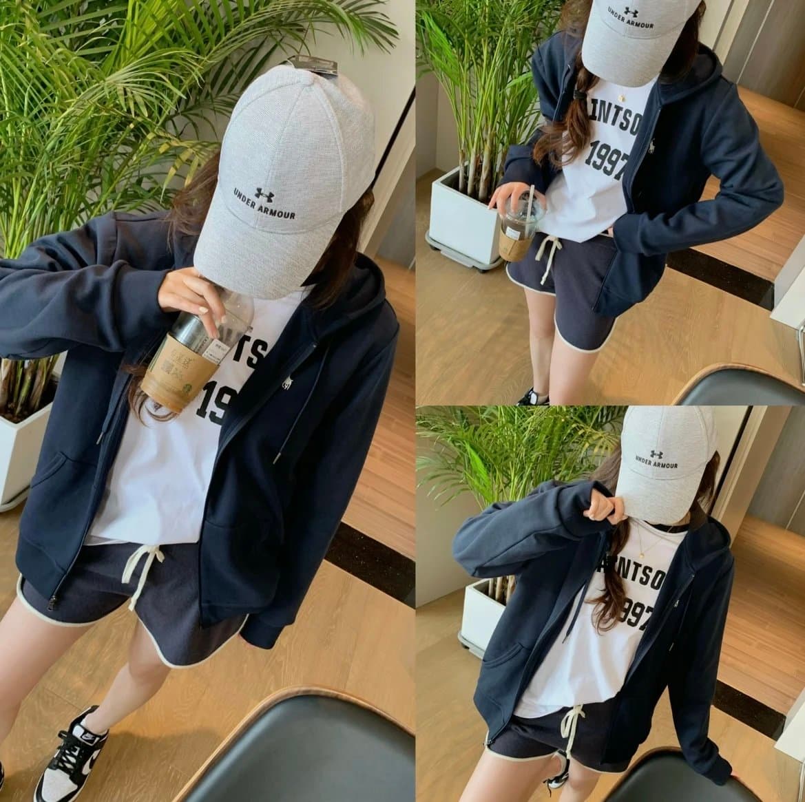 Unisex sweatshirt and sweatpants suit