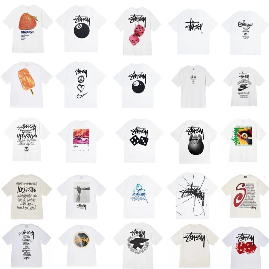 Short-sleeved T-shirt Heavy list dice - OopBuy Spreadsheet