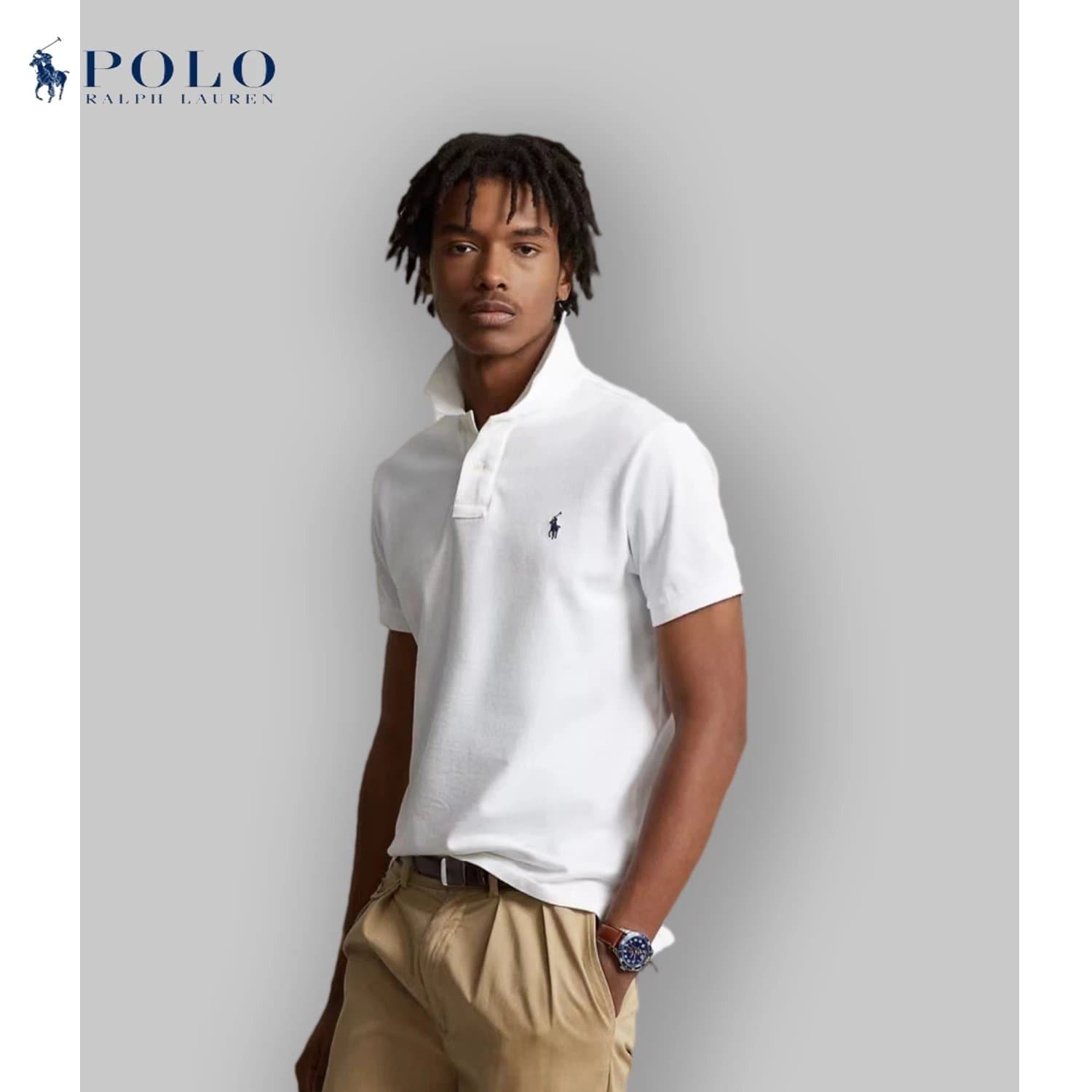 RL Raff Slim Fit Classic Sports Polo Shirt Small Label AXY