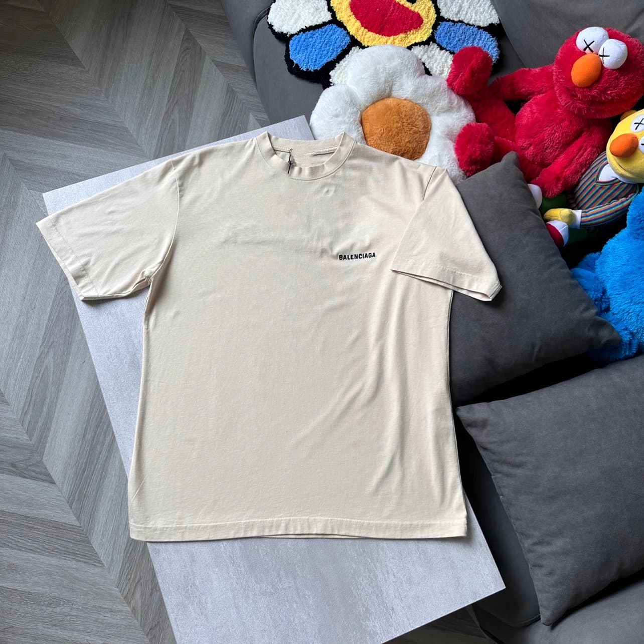 CY original front and back letter embroidery short sleeves - OopBuy Spreadsheet