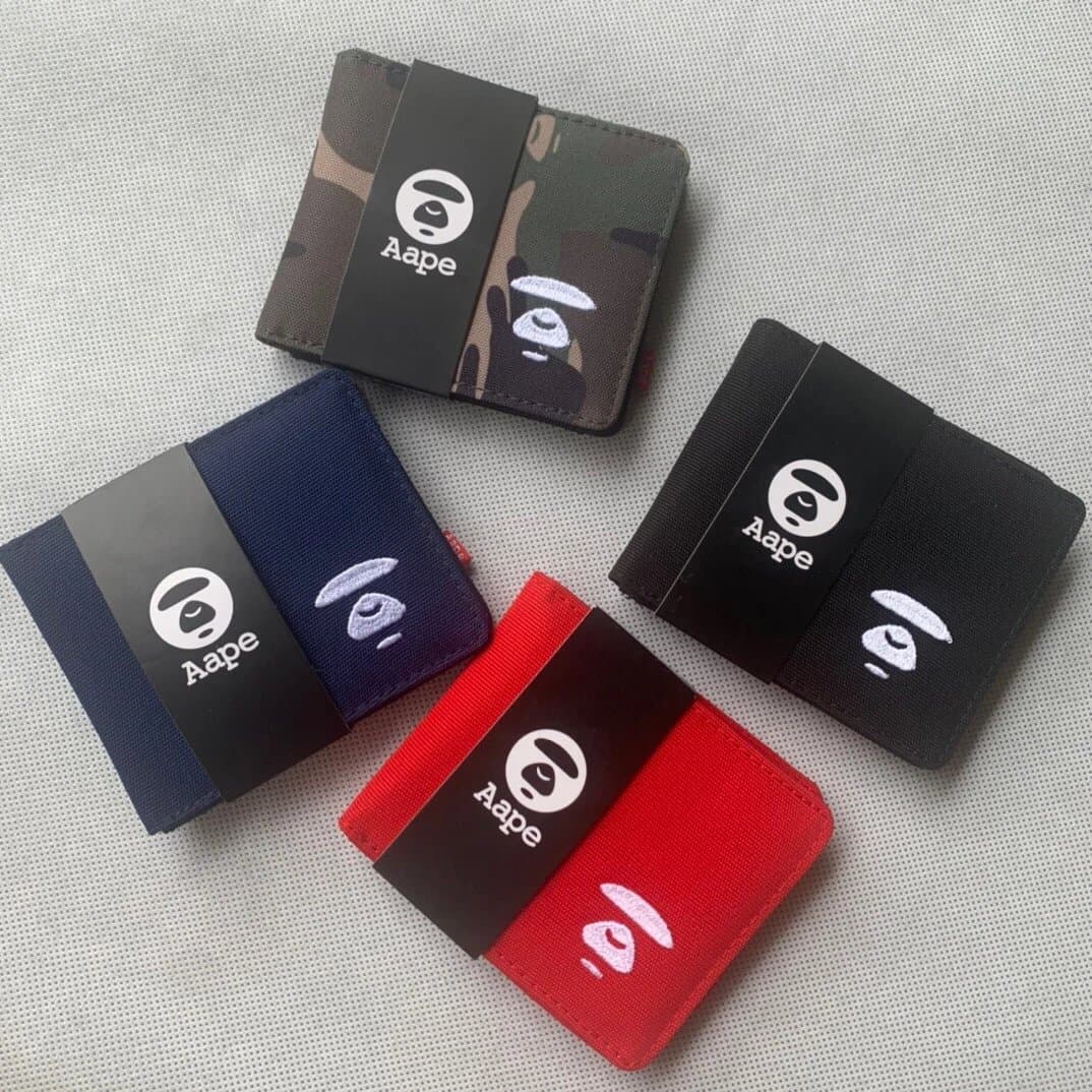 AAPE simple men's and women's trendy Japanese card holder wallet driver's license license bag document bag - OopBuy Spreadsheet