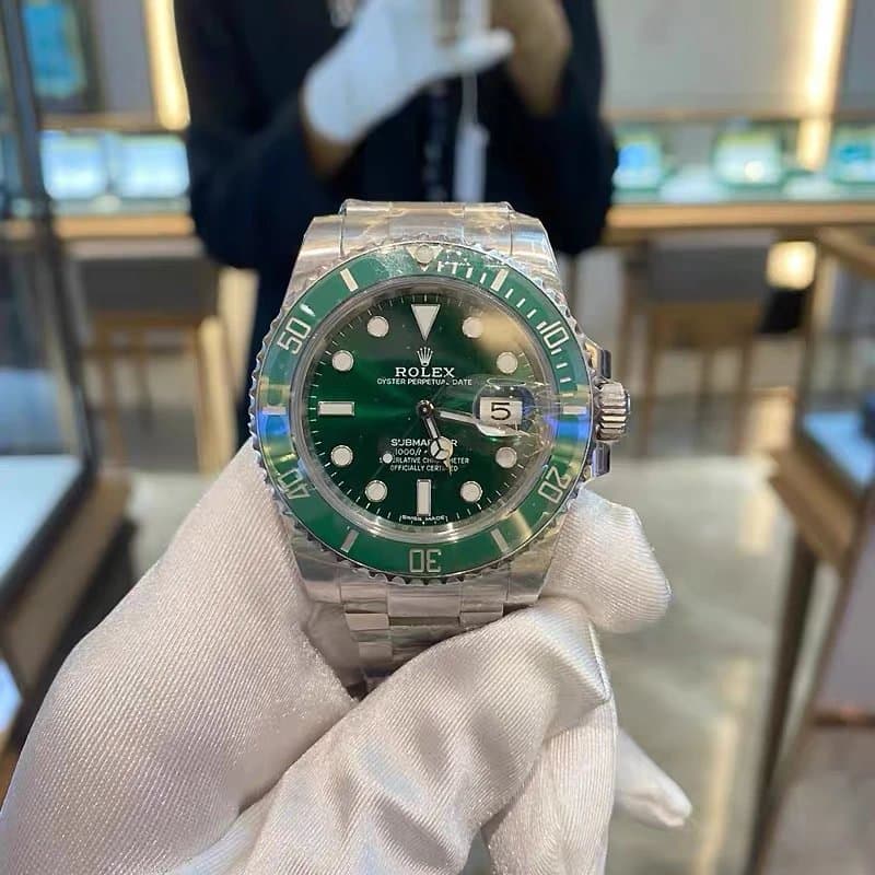 [Special offer] Rolex Green Submariner 41mm Black Submariner Rolex watch men's watch men's watch mechanical watch business waterproof luminous men's watch mechanical watch men's Submariner Rolex calendar mechanical watch watch mechanical watch men's gold watch steel strap watch sports watch birthday gift - OopBuy Spreadsheet