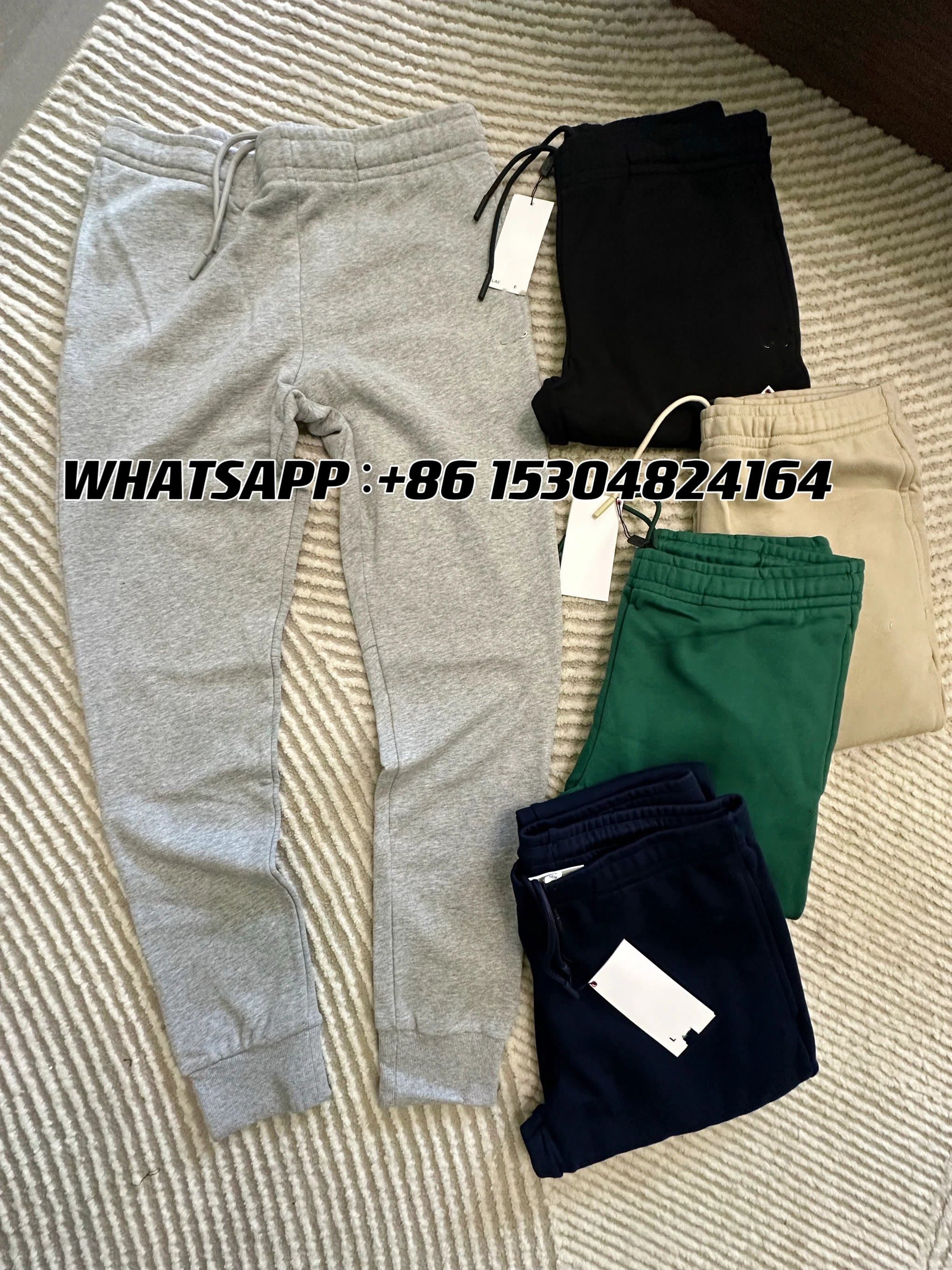 LAC sports casual sweatpants [correct version] - OopBuy Spreadsheet