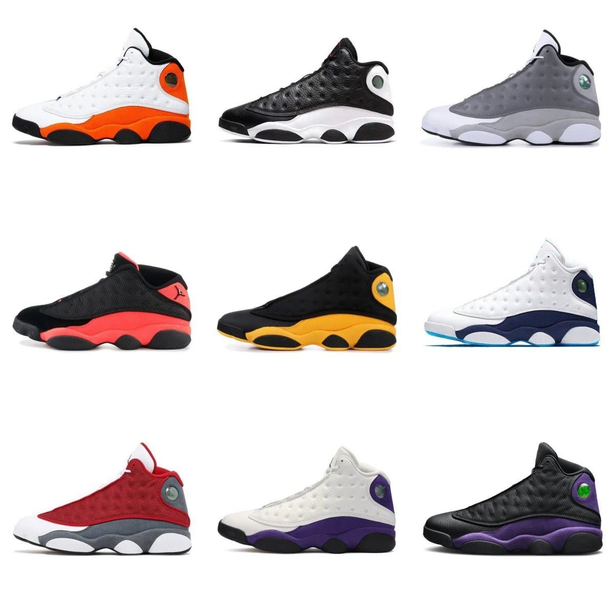 AJ13 AJ13 high top sports shoes 88