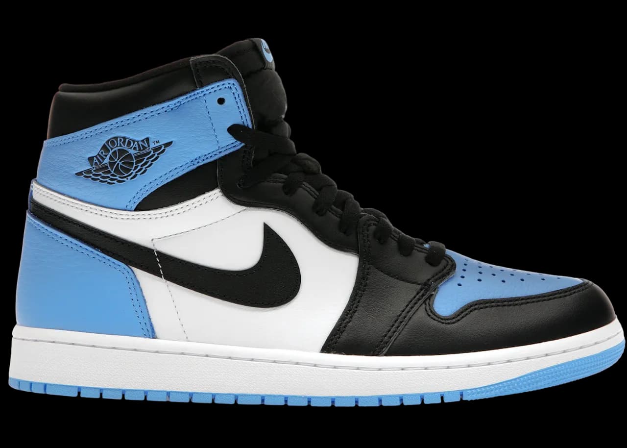 Jordan 1 unc toe