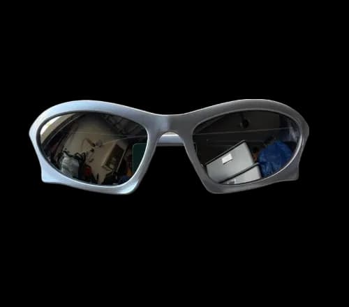 BALENCIAGA GLASSES Y2K