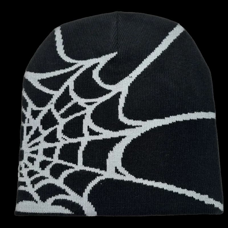 Spider Beanie White