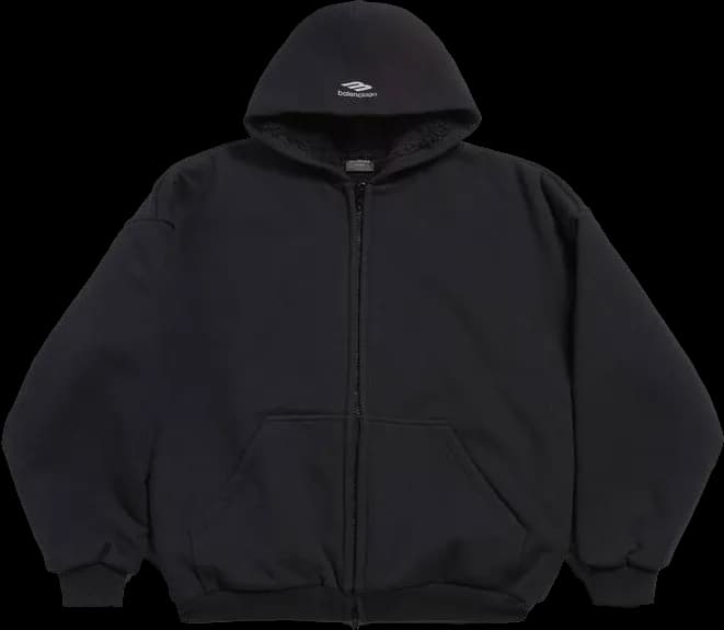 Balenciaga Skiwear Zip Up Hoodie