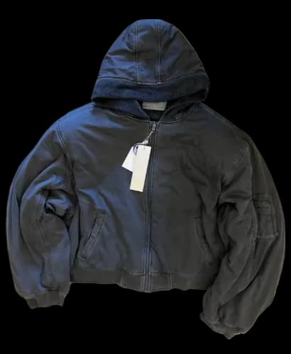 GREG ROSS TOWEL BOMBER JACKET