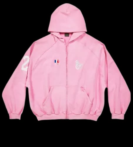 BALENCIAGA POLO ZIP UP