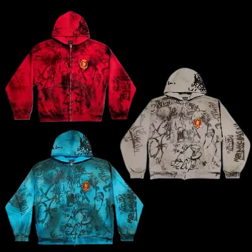 Balenciaga skater ZIPPER hoodie