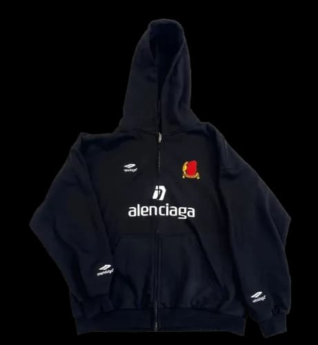 BALENCIAGA SOCCER ZIP UP