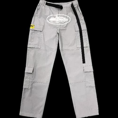 corteiz pants cargo Stone Grey