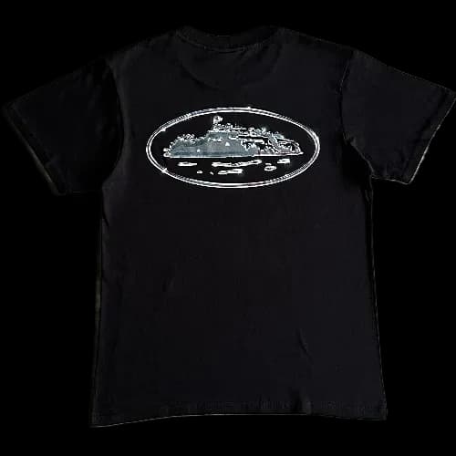 corteiz tee Alcatraz Places + Faces CHROME