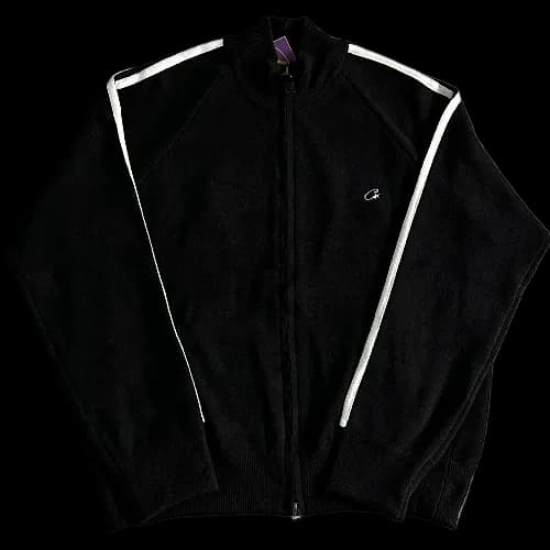 corteiz zip up Knit fleece