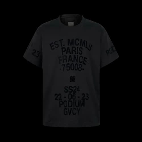 Givenchy Black Tee