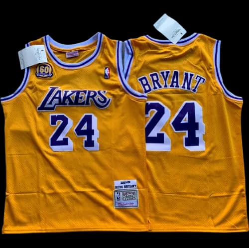 NBA Jersey tanktop lakers kobe Bryant n.24 - 60th anniversary