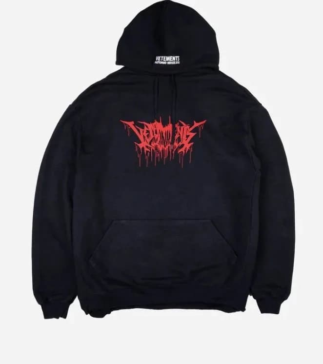 Vetements FW18 Worldtour Hoodie