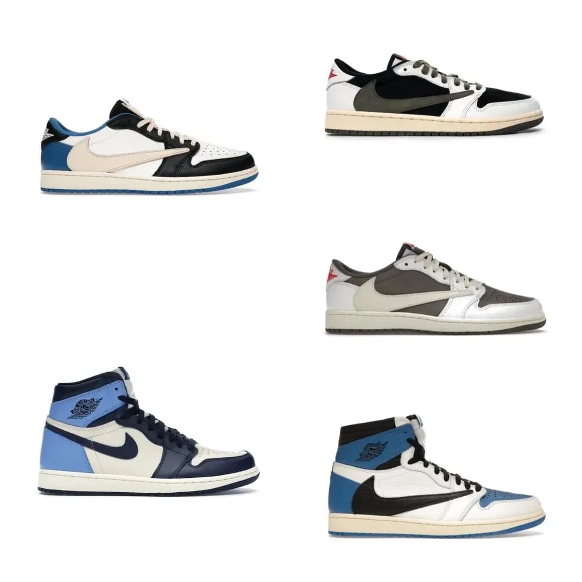 Jordan 1 Travis Scott Collection LJR Batch