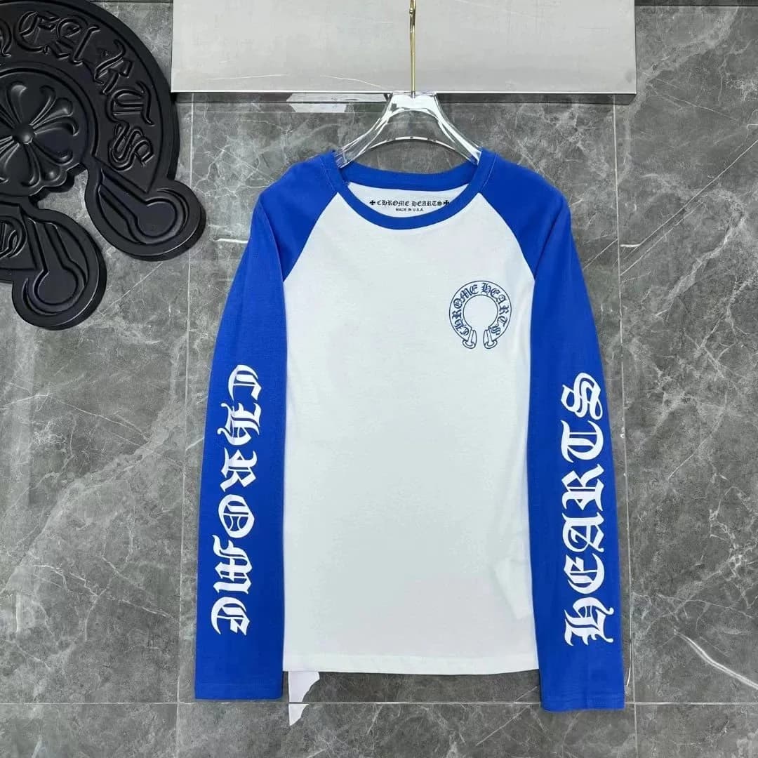 Chrome Hearts Horseshoe T-shirt Blue
