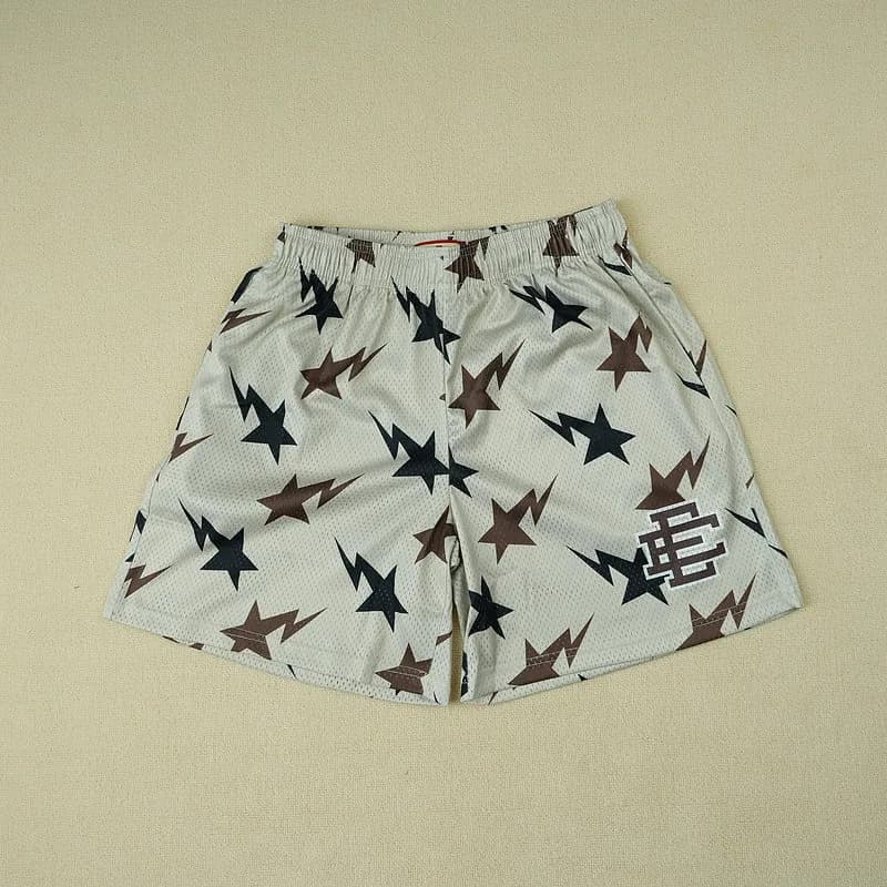 Eric Emanuel X BAPE EE Basic Short Cream/Brown/Navy