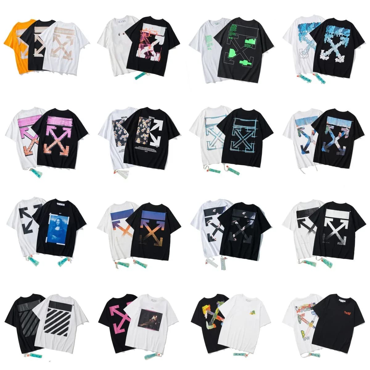 Off White Tees 35 Colorways