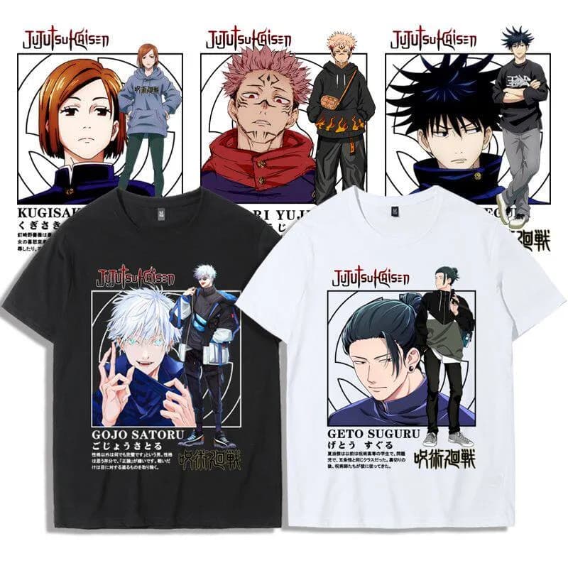 Jujustu Kaisen Tees 40 Colorways