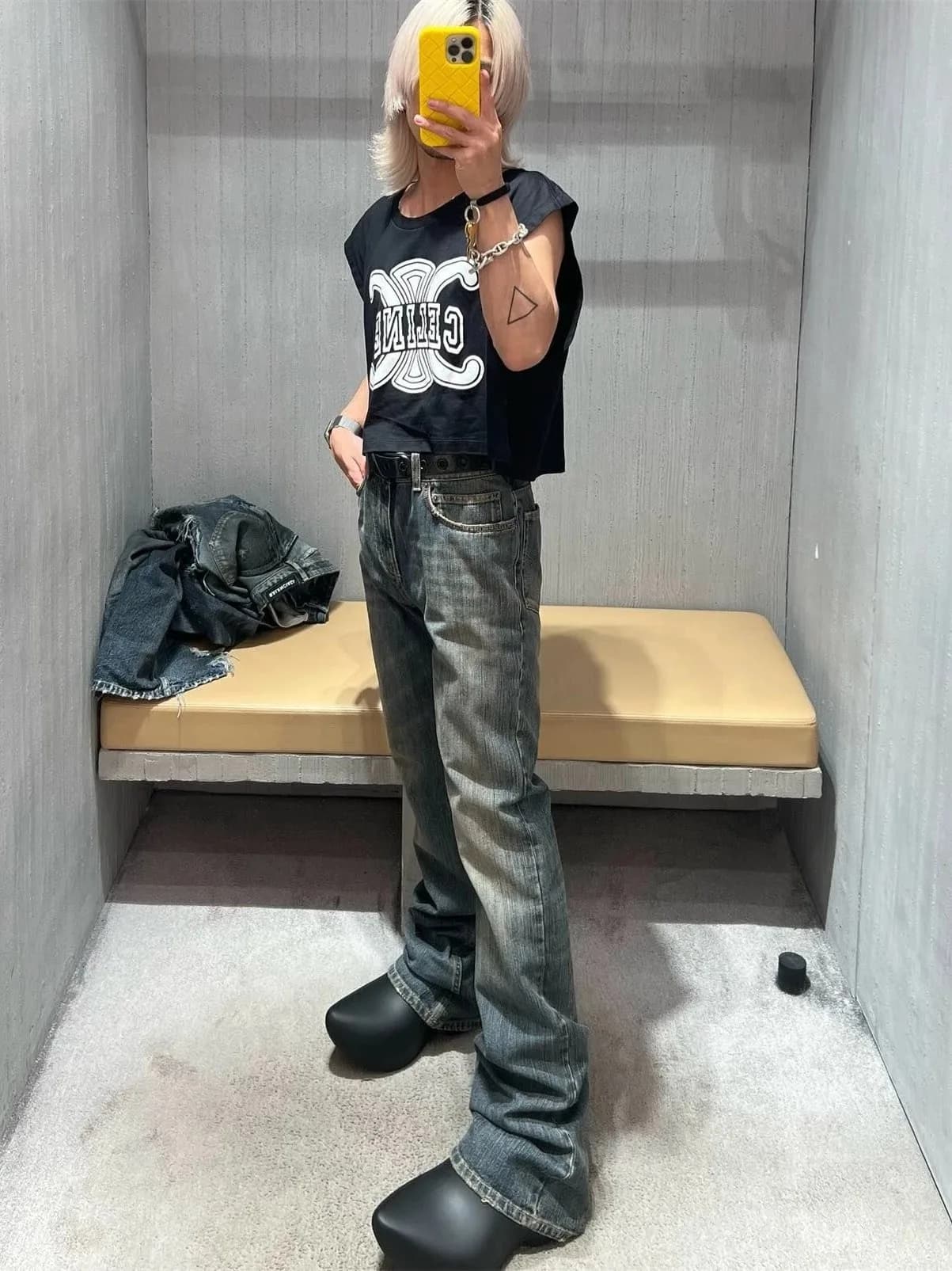 Balenciaga Flared Denim